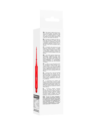 Circe - ABS Bullet With Sleeve - 10-Speeds - Red
