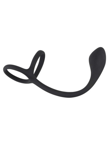 Black Velvets Cock + Ball ring