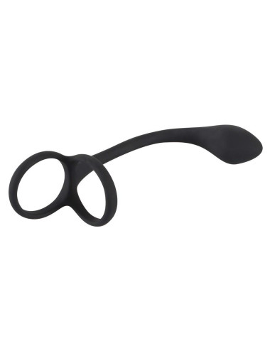 Black Velvets Cock + Ball ring