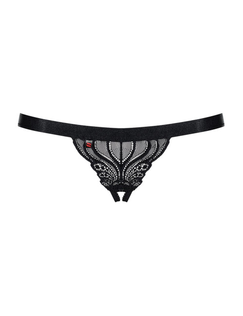 Obsessive 828-THC-1 Otwarte Stringi Damskie L/XL