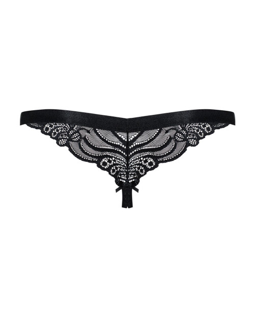 Obsessive 828-THC-1 Otwarte Stringi Damskie L/XL