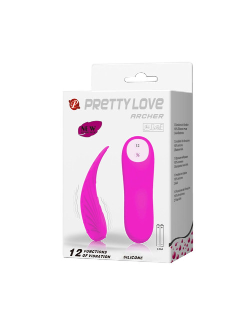 Pretty Love Archer Mini – Wibrator silikonowy 12 funkcji, mini zabawki erotyczne, bezpieczny dla ciala