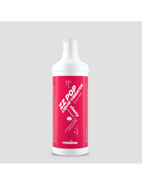 Crushious ZZ Pop Liquid Vibrator Cherry 30ml