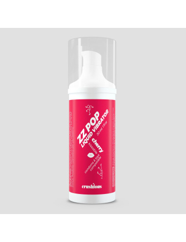 CRUSHIOUS ZZ POP LIQUID VIBRATOR CHERRY AROMA 30ML