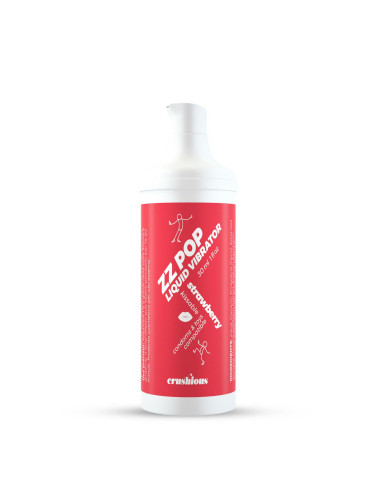 CRUSHIOUS ZZ POP LIQUID VIBRATOR STRAWBERRY AROMA 30ML