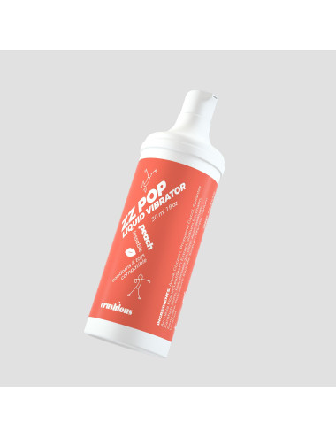 CRUSHIOUS ZZ POP LIQUID VIBRATOR PEACH AROMA 30ML