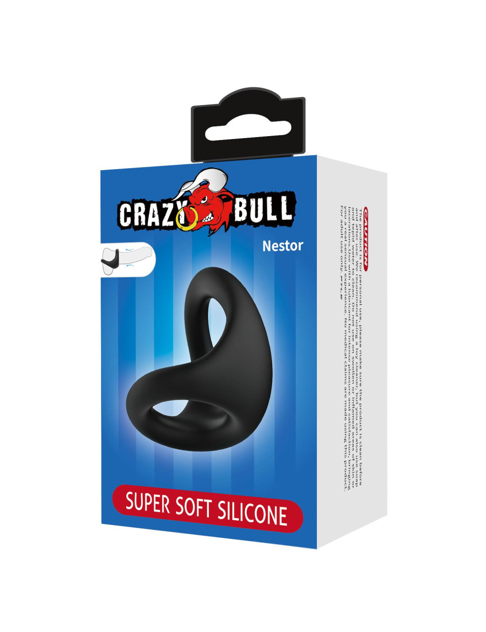 Crazy Bull Oberon Super Soft Silicone Cock Ring