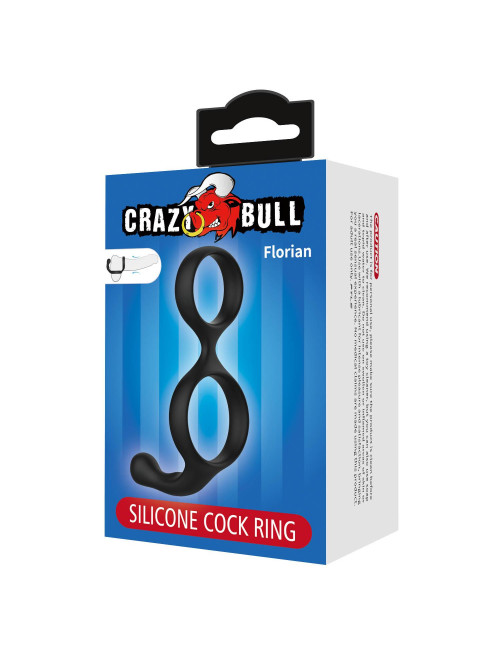 Silikonowy pierścień na penisa Crazy Bull Florian