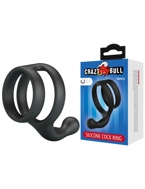 Crazy Bull Yancy – Silicone Cock Ring