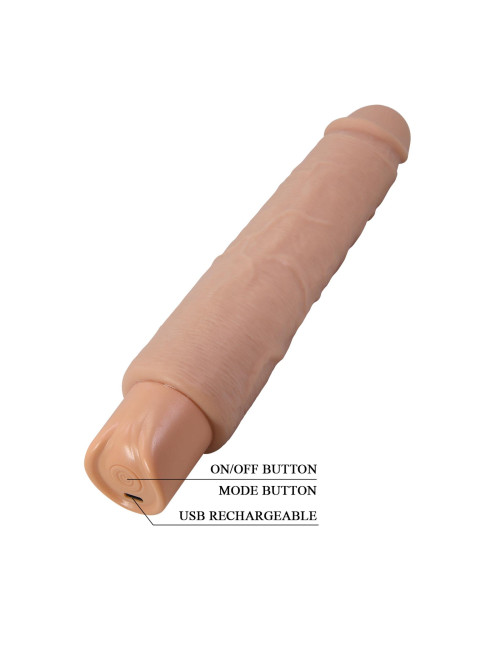 Pretty Love Soren Realistyczny Dildo Wibrator 25,2 cm, 10 trybów, USB-C