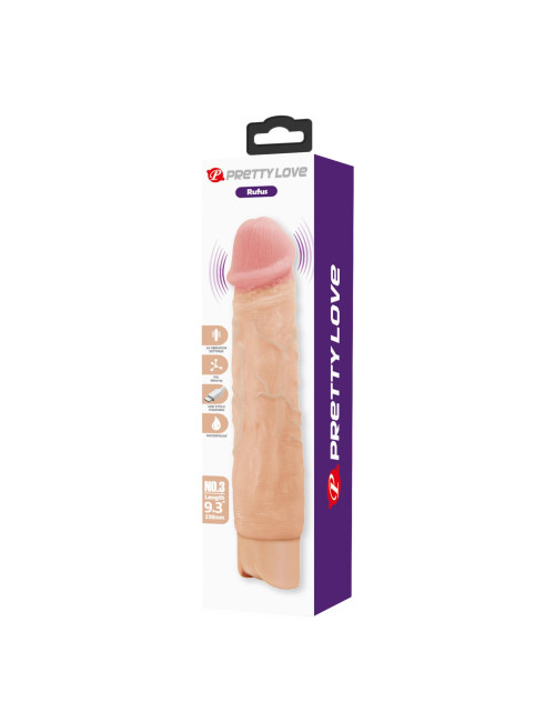 Pretty Love Rufus Realistic Vibrating Dildo