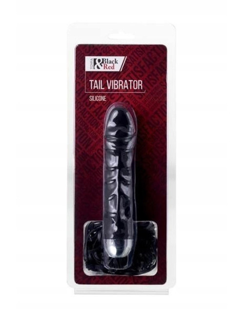 xBlack & Red Wibrator Silikonowy 16 cm – 6 Trybów, Realistyczny Zabawki