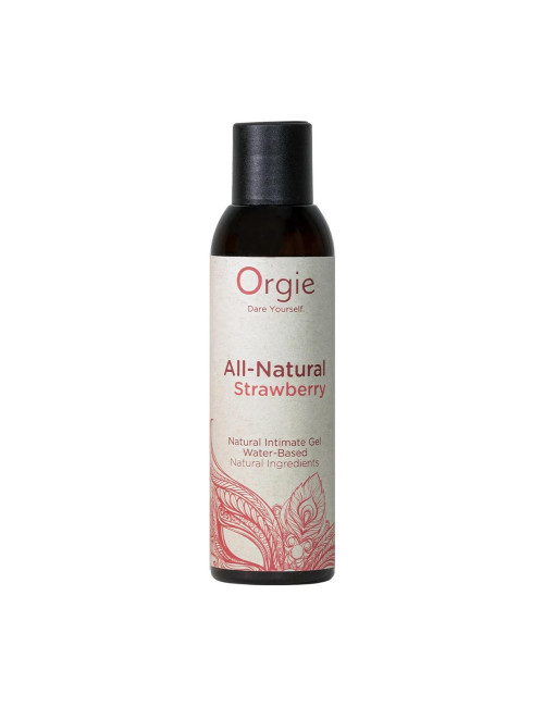 Truskawkowy Żel Intymny Orgie All - Natural 150 ml