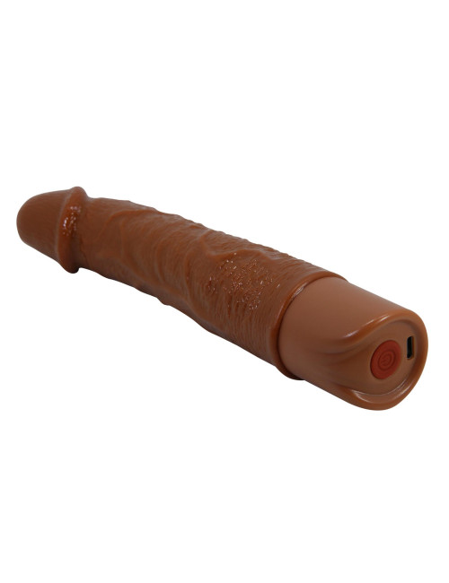 Pretty Love Leander Realistic Vibrating Dildo (Brown Edition)