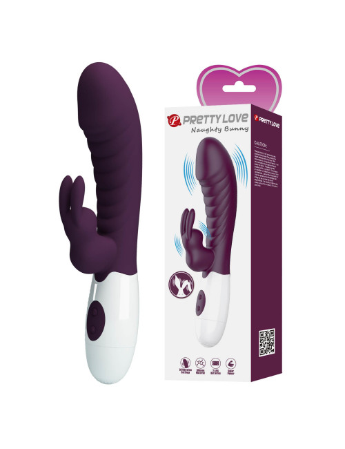 PRETTY LOVE - Naughty Bunny 30 functions Dark Purple