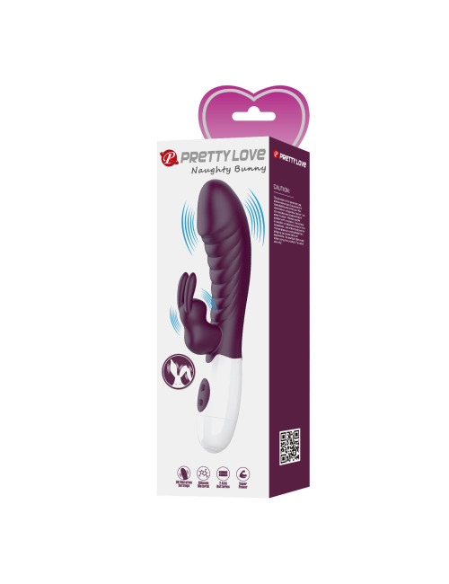 PRETTY LOVE - Naughty Bunny 30 functions Dark Purple