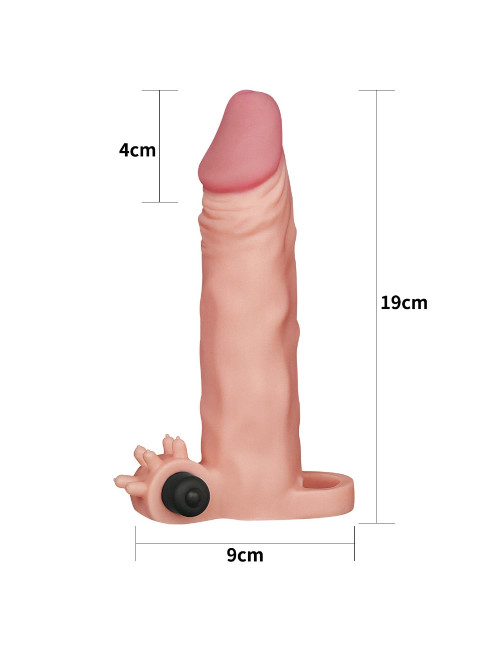 Wibracyjna nakładka na penisa Lovetoy X Tender Flesh