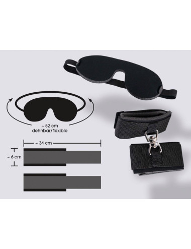 Bad Kitty Blindfold/Handcuffs