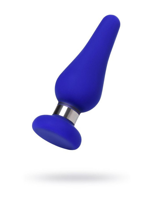 ToDo Classic Blue Anal Plug M – Zabawki analne, Anal Plug Średni Rozmiar, Bezpieczna Szeroka Podstawa