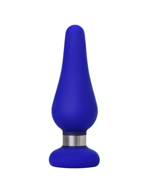 ToDo Classic Blue – Średni korek analny M z bezpieczną podstawą