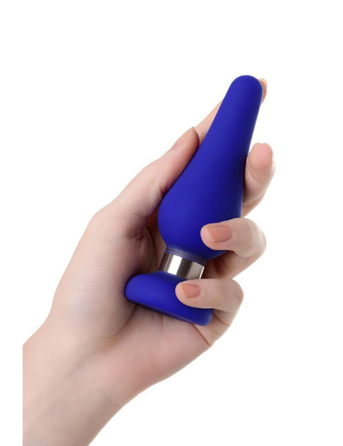 ToDo Classic Blue – Średni korek analny M z bezpieczną podstawą