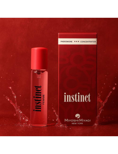 Miyoshi Miyagi INSTINCT Feromony z Perfumami dla Kobiet 15 ml