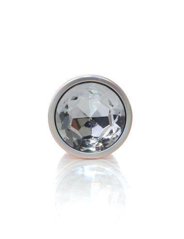 Plug-Jewellery Pearl Gold PLUG- Clear L