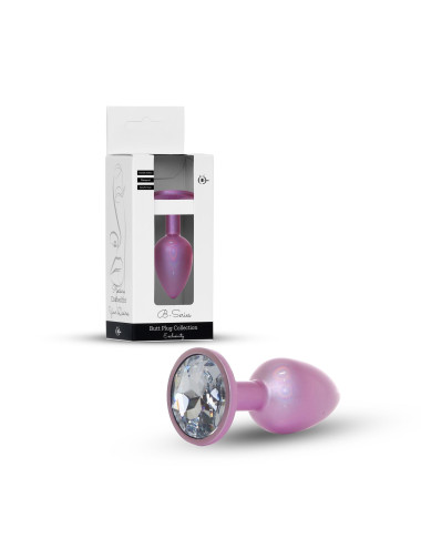 Plug-Jewellery Pearl Pink PLUG- Clear L