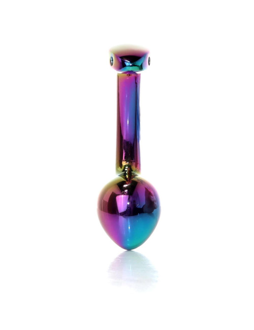 B-Series HeavyFun Multicolour Curved Plug Analny Biżuteryjny