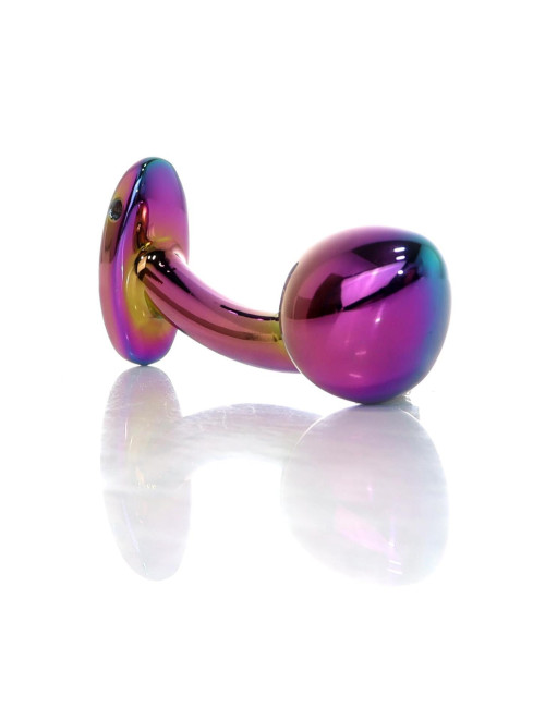 B-Series HeavyFun Multicolour Curved Plug Analny Biżuteryjny