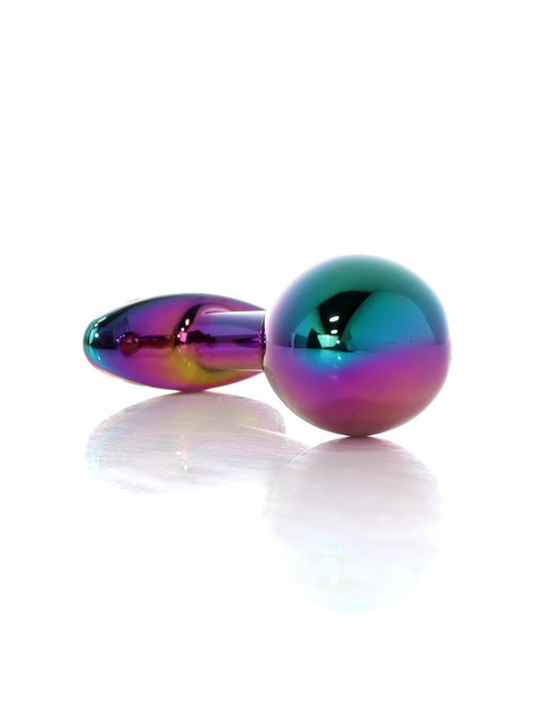 B-Series HeavyFun Multicolour Curved Plug Analny Biżuteryjny