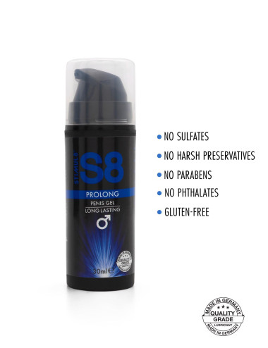 S8 Prolong Penis Gel 30ml Natural