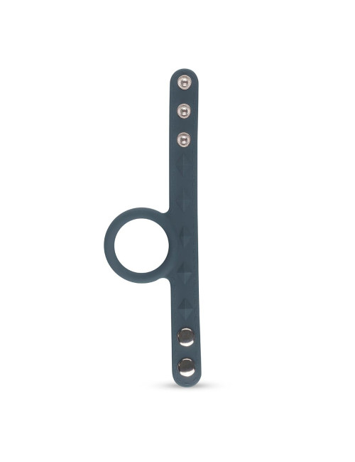 Boners Skórzany Uprząż Penis and Ball Strap Rozmiar L