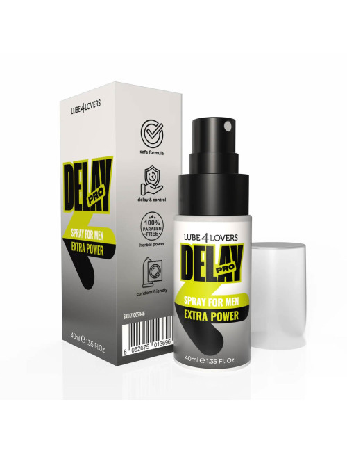 Lube4lovers Delay Pro Spray – Spray opóźniający wytrysk 40 ml