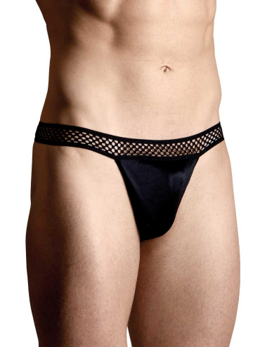 SoftLine Collection Męskie Stringi 4486 Czarne XL