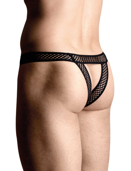 SoftLine Collection Męskie Stringi 4486 Czarne XL