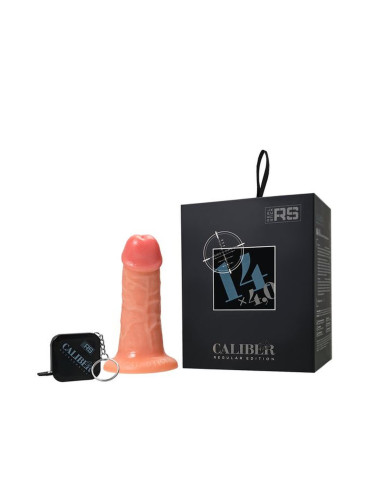 Dildo realistyczny Caliber 14/4 - RealStick CALIBER, zabawki erotyczne, wibratory, realistyczne 14 cm x 4 cm