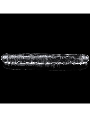 Flawless Clear Double dildo 12''