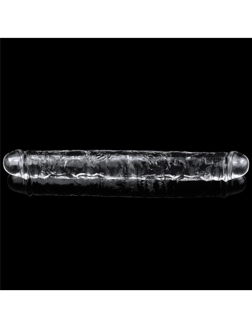 Lovetoy Flawless Clear Przezroczyste Podwójne Dildo 12 cali