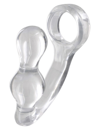 Power Plug & Penisring Transparent