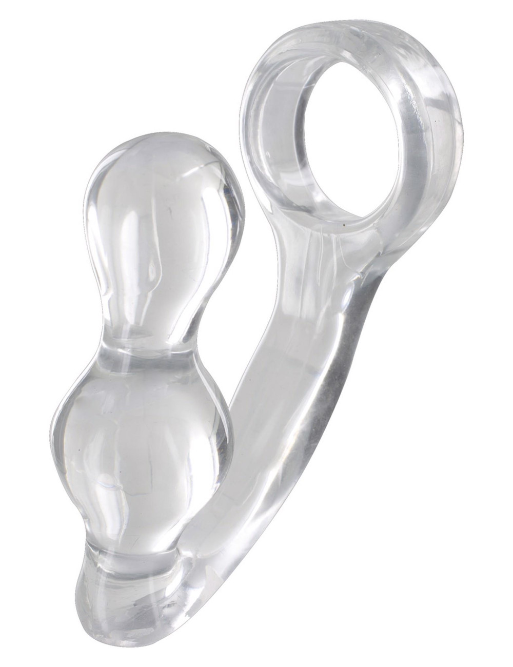 Power Plug & Penisring Transparent