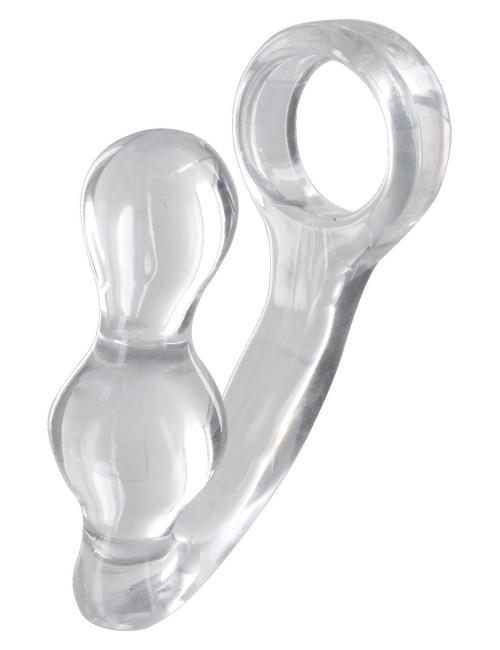 Power Plug & Penisring Transparent