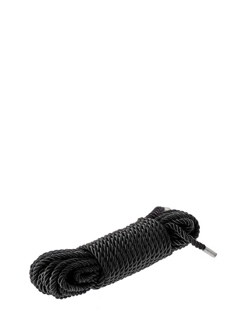 Dream Toys Blaze Deluxe Bondage Rope 10m - Czarne Sznury do Shibari