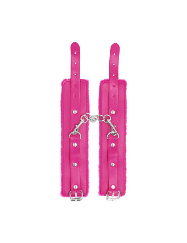 Plush Leather Handcuffs