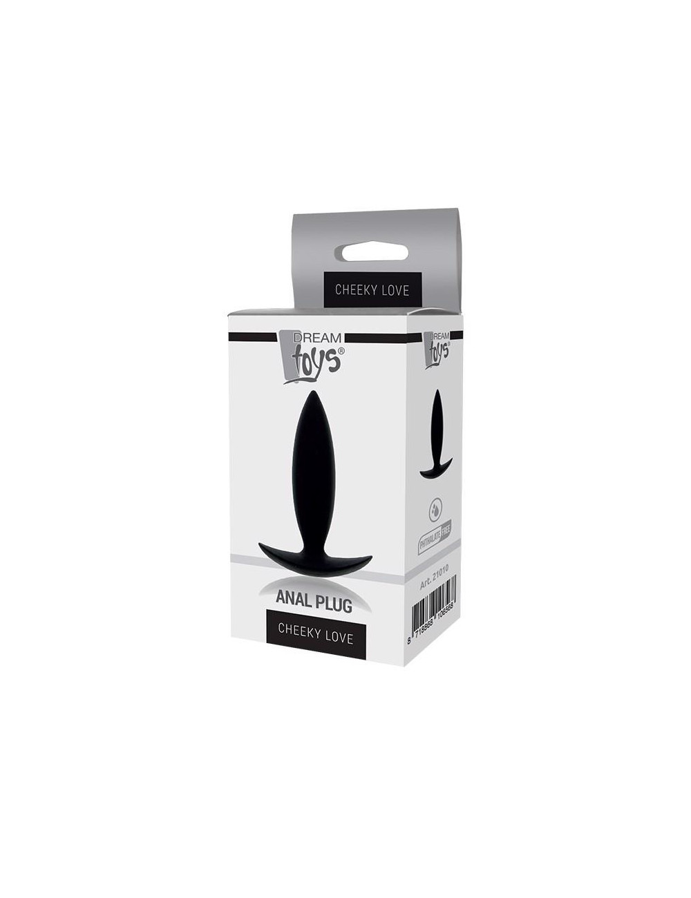 Dream Toys Cheeky Love Korek Analny Extra Small Black