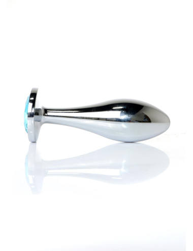 Plug-Jewellery Silver PLUG- Light Blue L