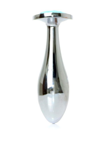 Plug-Jewellery Silver PLUG- Light Blue L