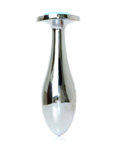 B-Series HeavyFun Plug z kryształkiem Light Blue L
