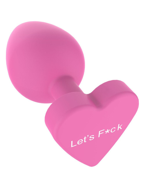 ToyJoy Plug Lets Fuck Pink – Różowy korek analny