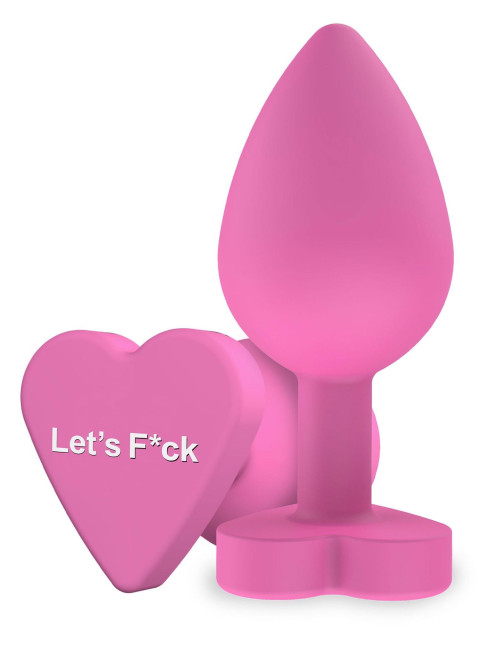 ToyJoy Plug Lets Fuck Pink – Różowy korek analny